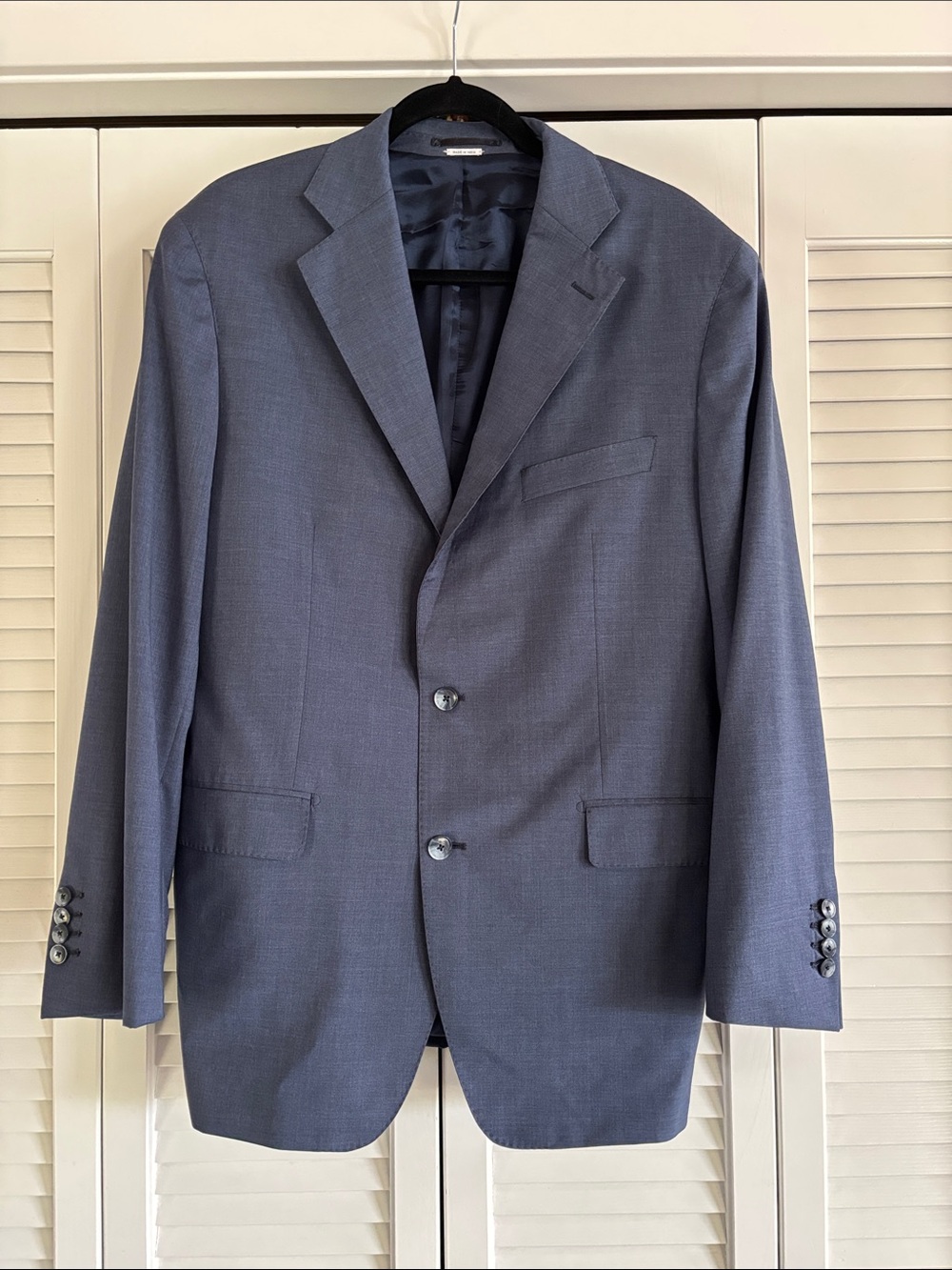 Atelier Munro Lightweight Reda Flexo Wool Blend Jacket Timeless Blazer Size 46